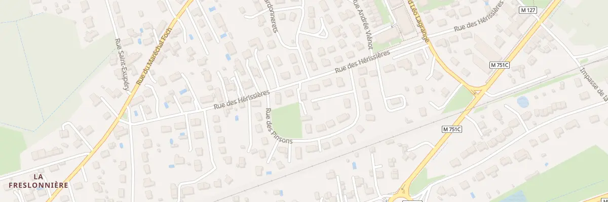 Plan du 14 Rue des Herissières à Ballan-Miré