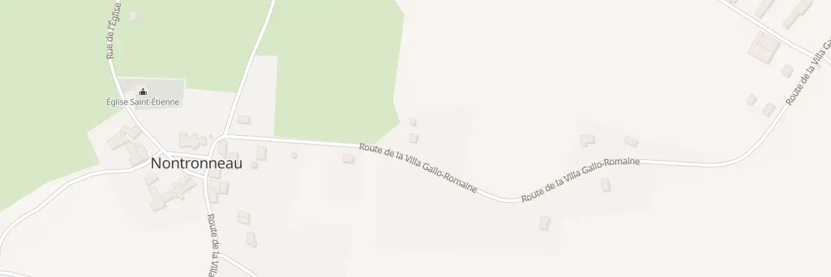 Plan du 2795 Rte de la Villa Gallo-Romaine à Lussas-et-Nontronneau