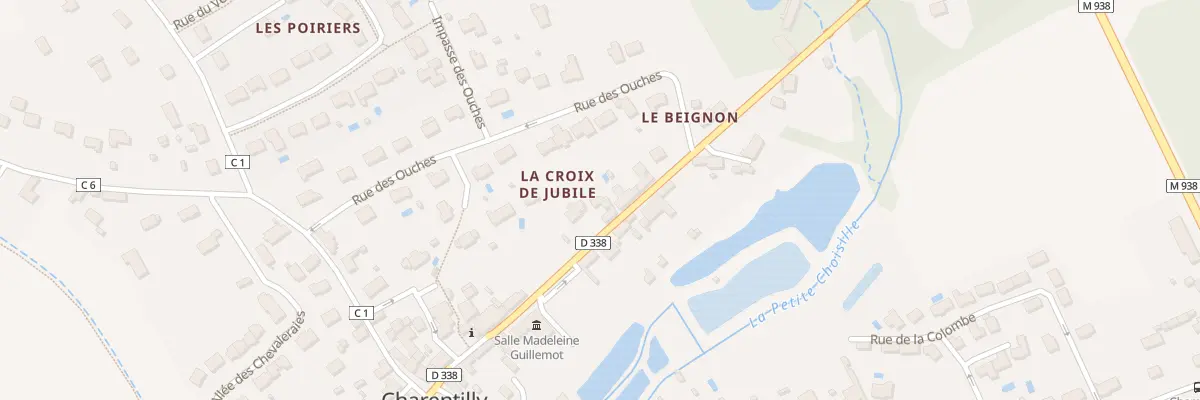 Plan du 4 Rue du Clos Faroux à Charentilly