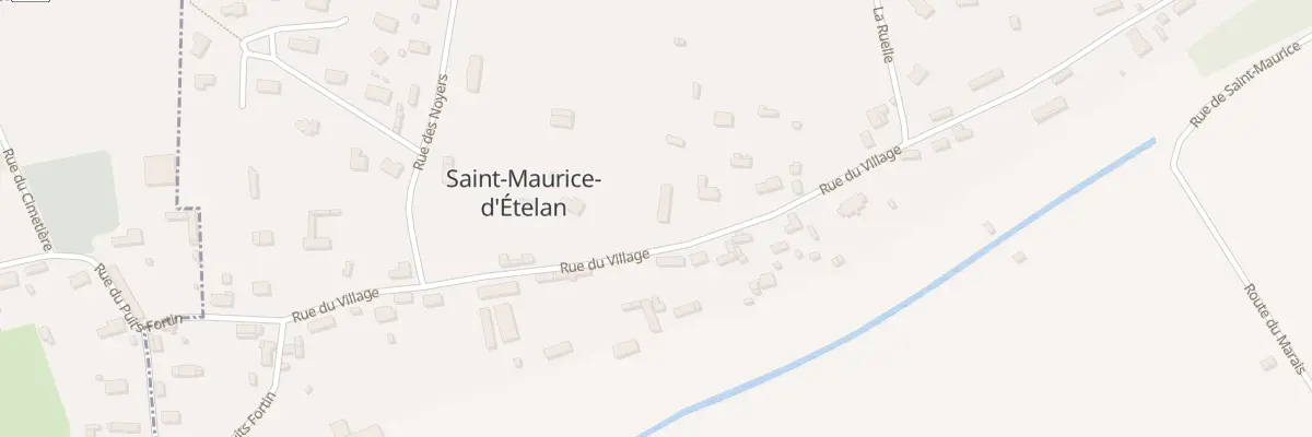 Plan du 48B Rue du Village à Saint-Maurice-d’Ételan