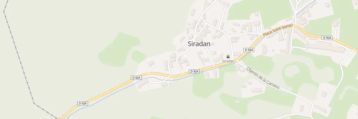 Plan du 1 Che de Barradet à Siradan