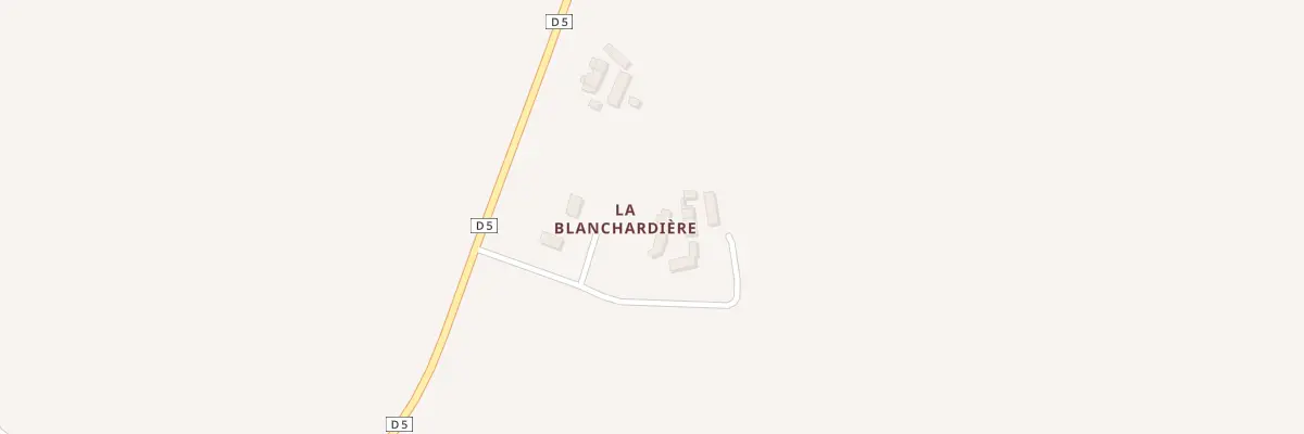 Plan du 274 La Blanchardiere à Mauves-sur-Huisne