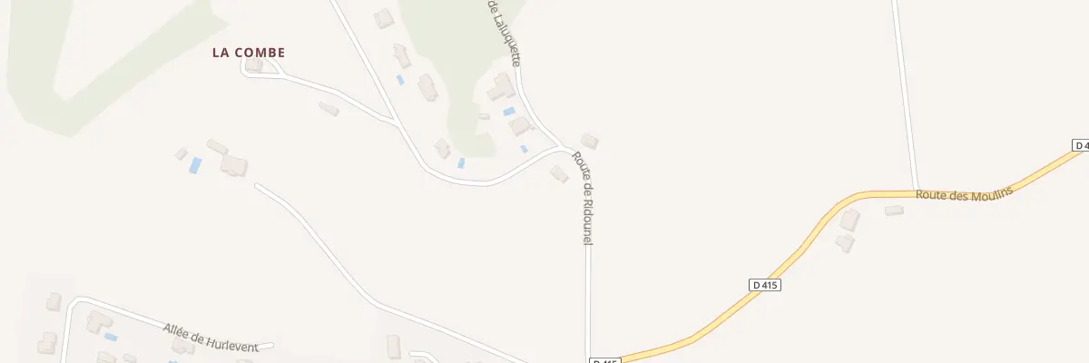 Plan du 201 Rte de Ridounel à Foulayronnes