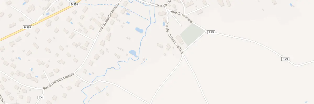 Plan du 1 Rue de Château-Gaillard à Charentilly