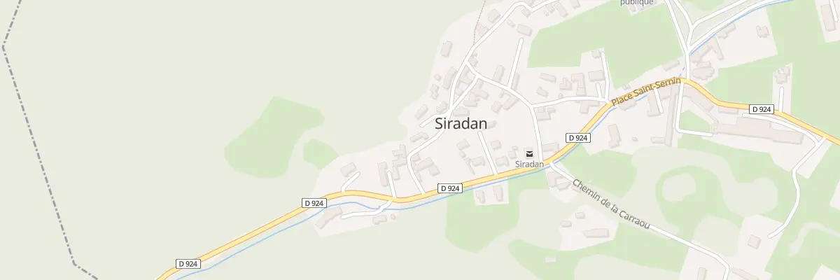 Plan du 2 Che de Barradet à Siradan