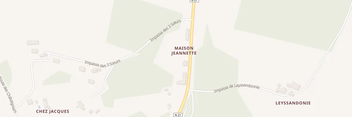 Plan du 66 Maison Jeannette Sud à Douville