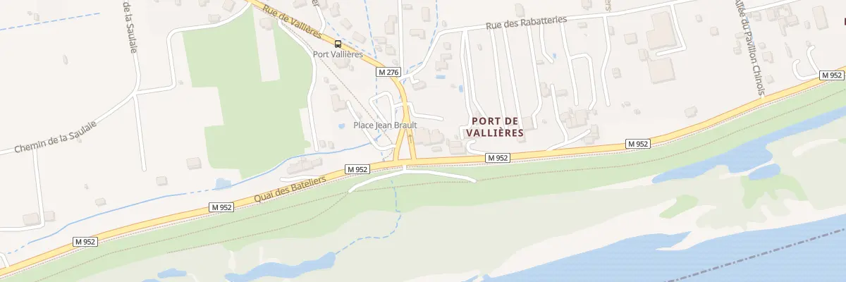 Plan du 4 Rue de Vallières à Fondettes