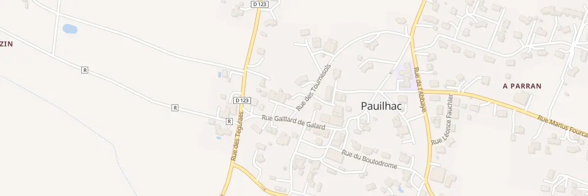 Plan du 1 Rue des Tournesols à Pauilhac