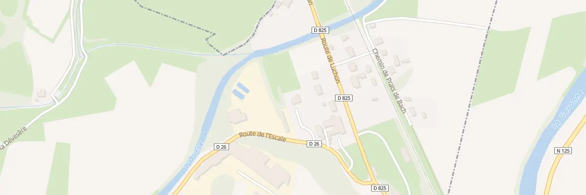 Plan du 5 Le Castans à Izaourt