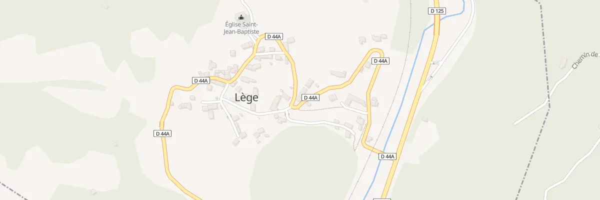 Plan du 40 Le Village à Lège