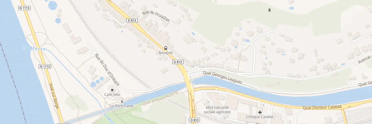 Plan du 4 Av Georges Delpech à Agen