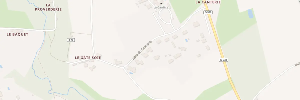 Plan du 18B All du Gate Soie à Charentilly