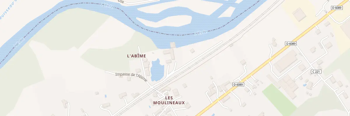 Plan du 1 Imp du Moulin à Razac-sur-l’Isle
