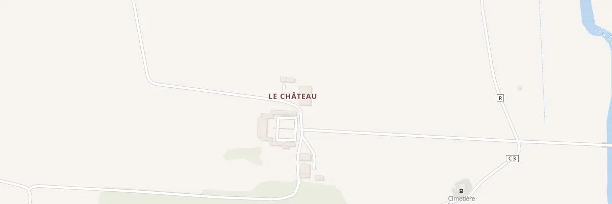 Plan du 5082 Le Chateau à Roquelaure