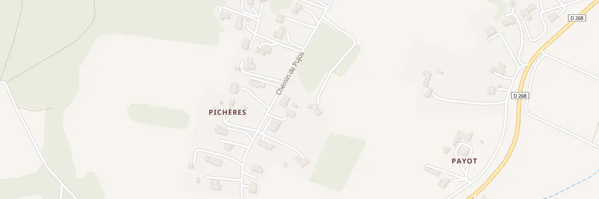 Plan du 774 Chem de Pujos à Moirax