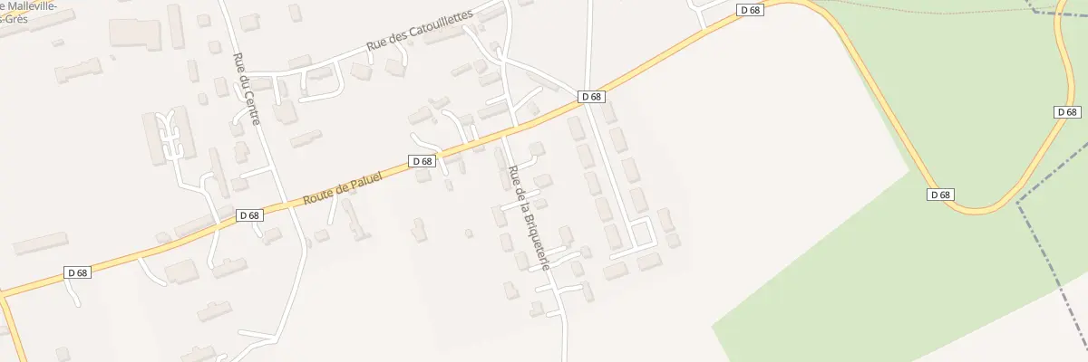 Plan du 55 Rue de la Briquetterie à Malleville-les-Grès