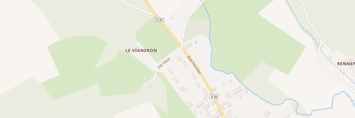 Plan du 22 Rue Fourrier à Épeigné-sur-Dême