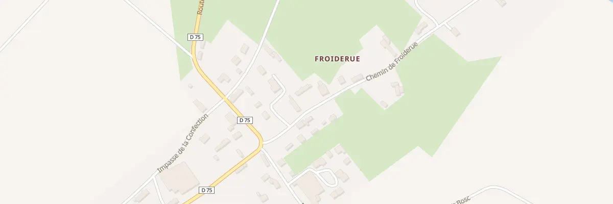 Plan du 85 Che de Froiderue à Ourville-en-Caux