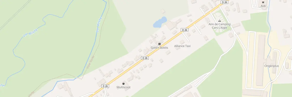 Plan du 64 Av du Mont Saint Michel à L’Aigle