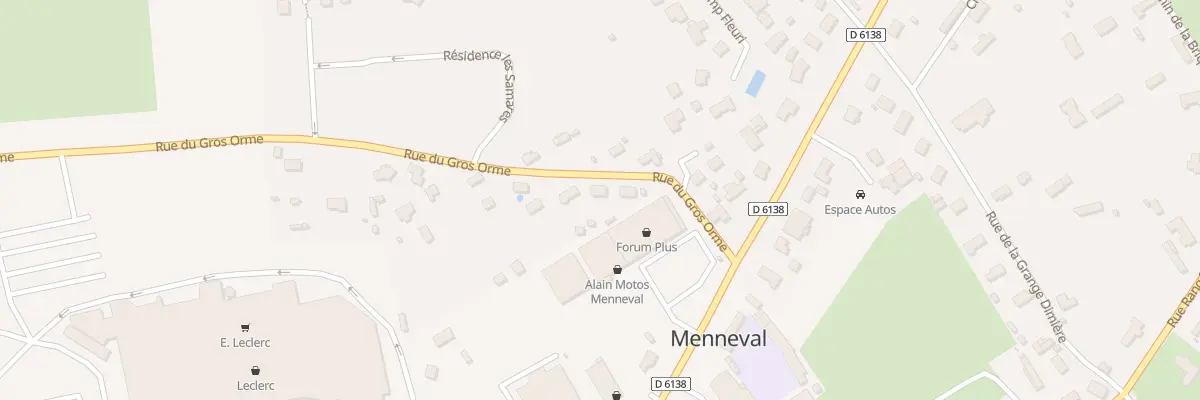 Plan du 3 Rue du Gros Orme à Menneval
