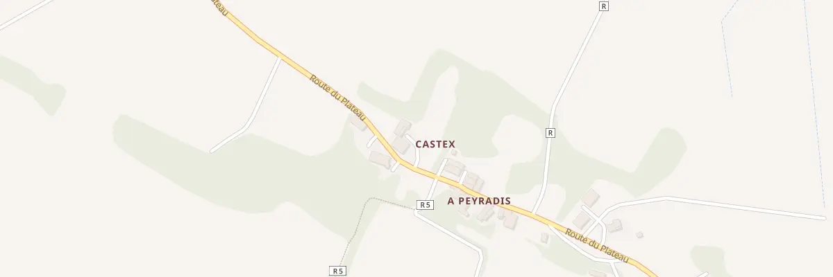 Plan du 326 Rte du Plateau à Castéra-Lectourois