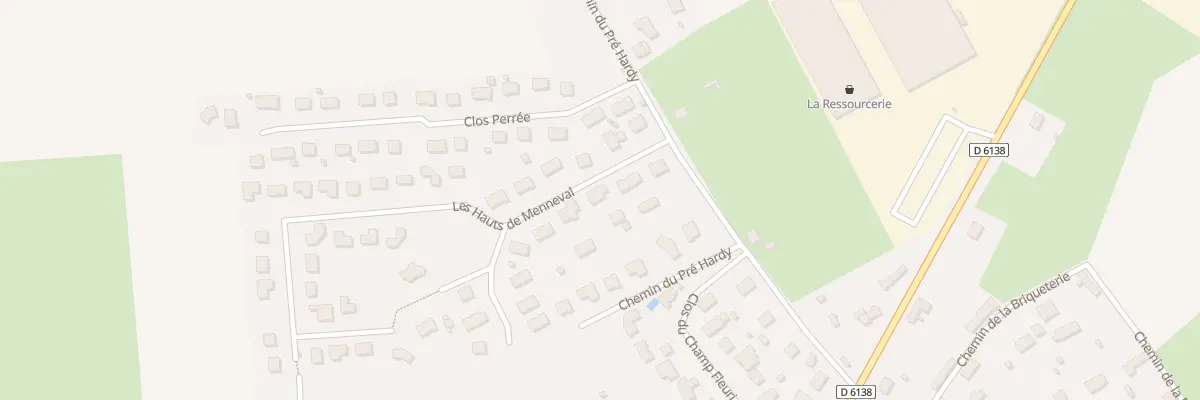 Plan du 5 Les Hauts de Menneval à Menneval