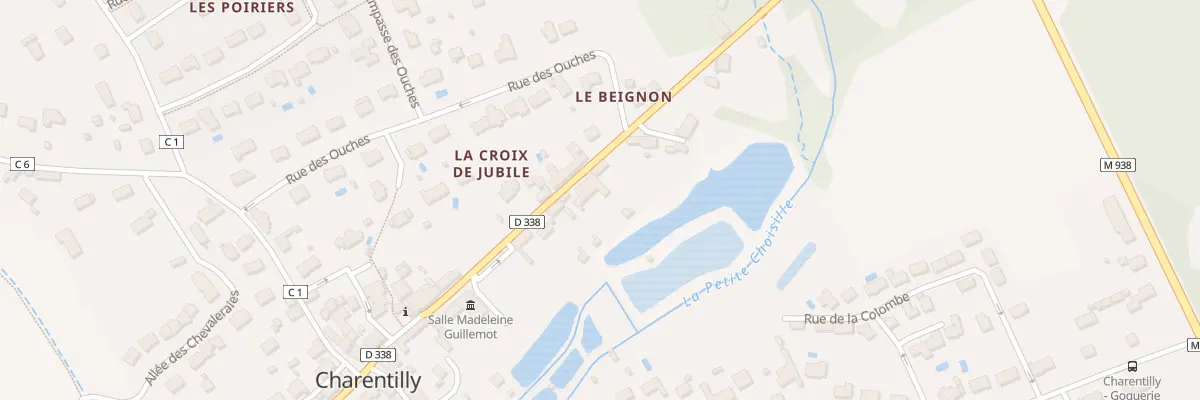 Plan du 11 Rue du Clos Faroux à Charentilly