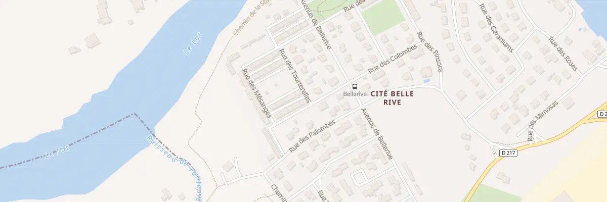 Plan du 10 Rue des Cigales à Casseneuil