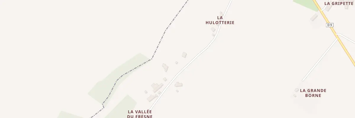 Plan du 2830 La Huloterie à Beaumont-sur-Dême
