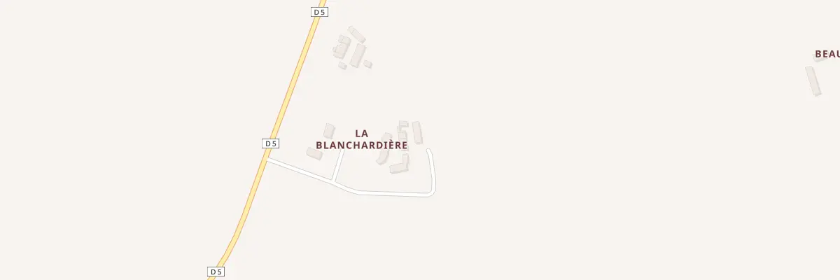 Plan du 275 La Blanchardiere à Mauves-sur-Huisne