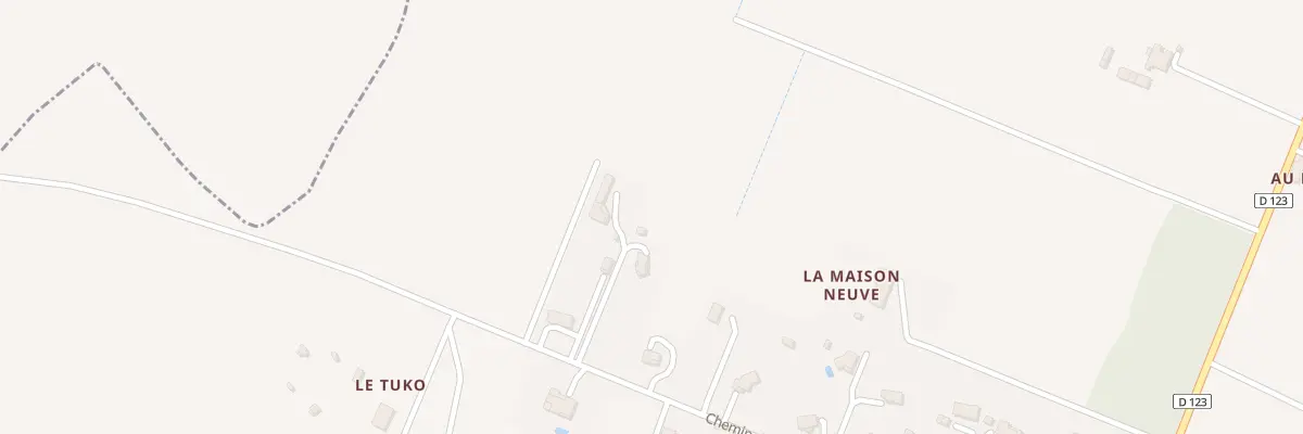 Plan du 5209 La Maison Neuve à Pauilhac