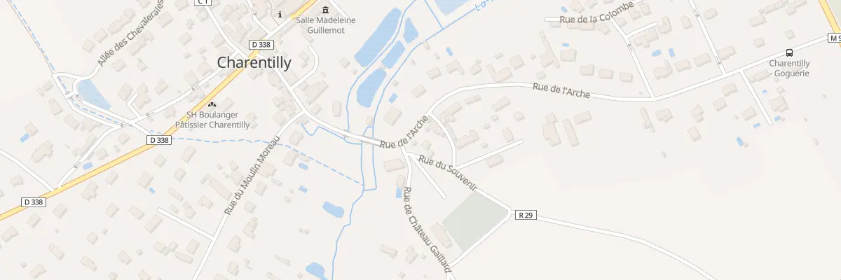 Plan du 15 Rue de l’Arche à Charentilly