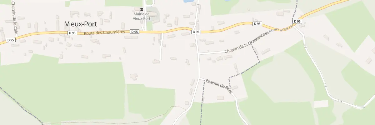Plan du 6 Che de l’Enfer du Roy à Vieux-Port