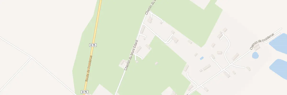 Plan du 278 Che du Mont Edard à Ourville-en-Caux