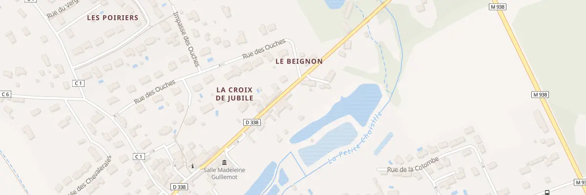 Plan du 13 Rue du Clos Faroux à Charentilly