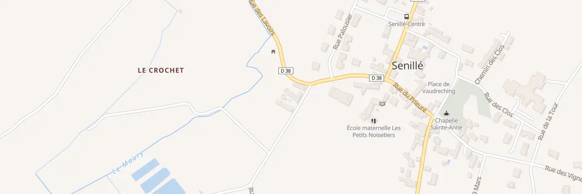Plan du 2 Rue de la Grange Neuve à Senillé-Saint-Sauveur
