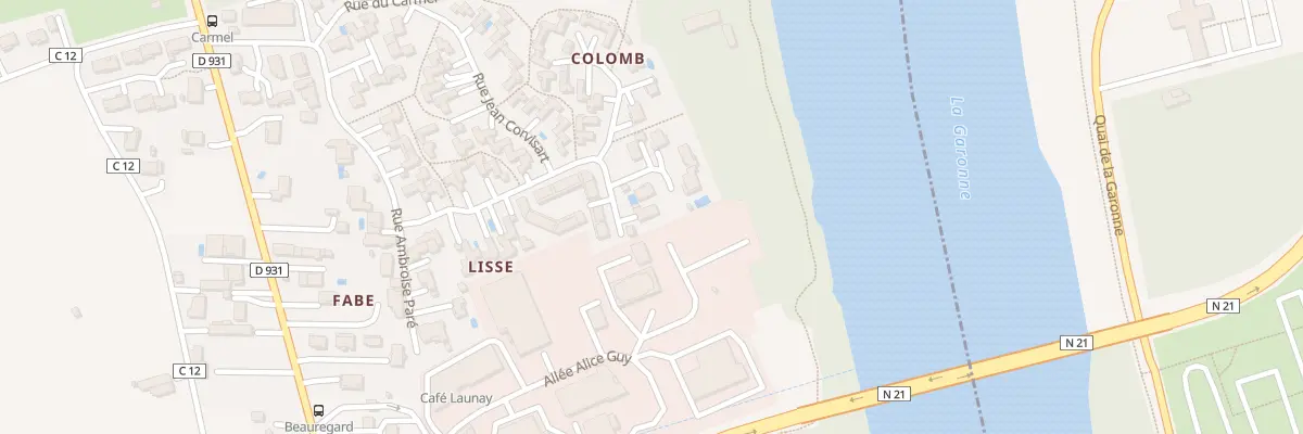 Plan du 62 Rue du Doc Desgenettes au Passage