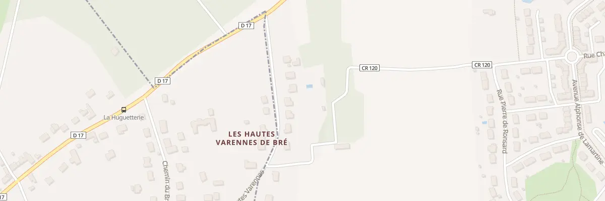 Plan du 9 Rue des Hautes Varennes à Monts