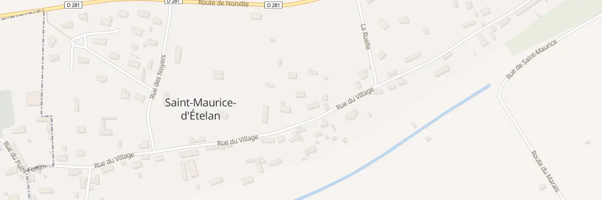 Plan du 46 Rue du Village à Saint-Maurice-d’Ételan