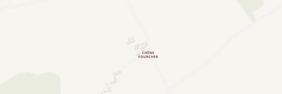 Plan du 4 Chene Fourcher à Bonnes