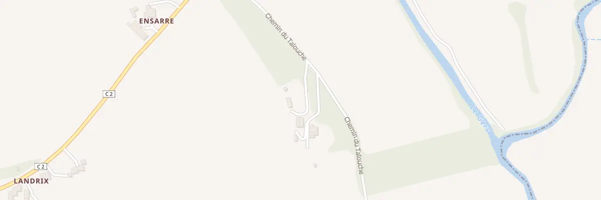 Plan du 5115 A Landrix à Roquefort