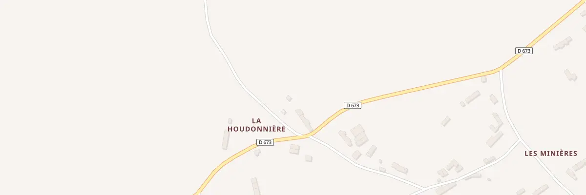 Plan du 245A La Houdonniere aux Aspres