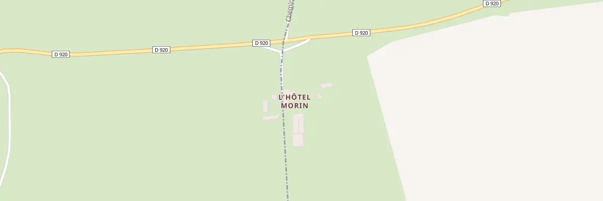 Plan du 1 L’Hotel Morin à Perche en Nocé