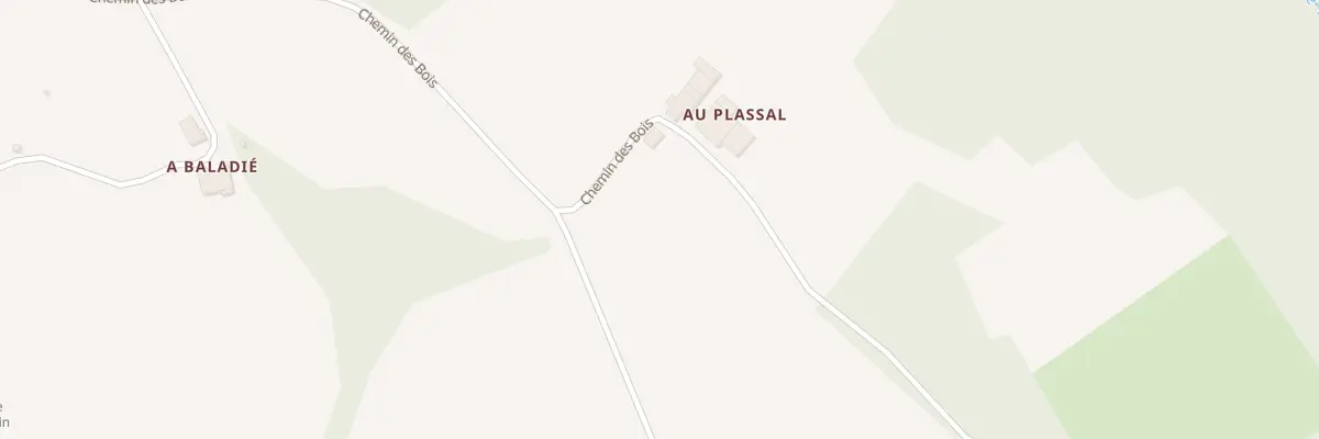 Plan du 980 Che des Bois à Saint-Quentin-du-Dropt
