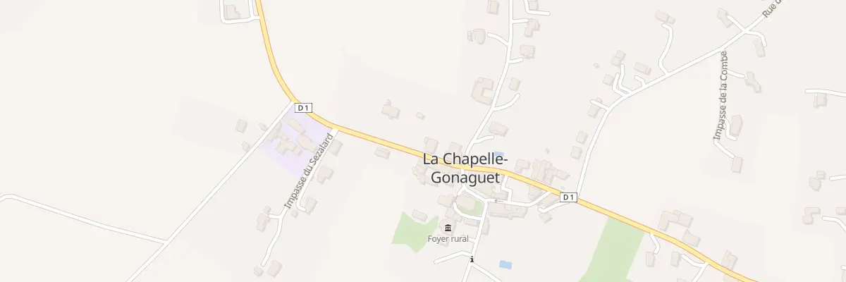 Plan du 70 Rte de Lisle à La Chapelle-Gonaguet