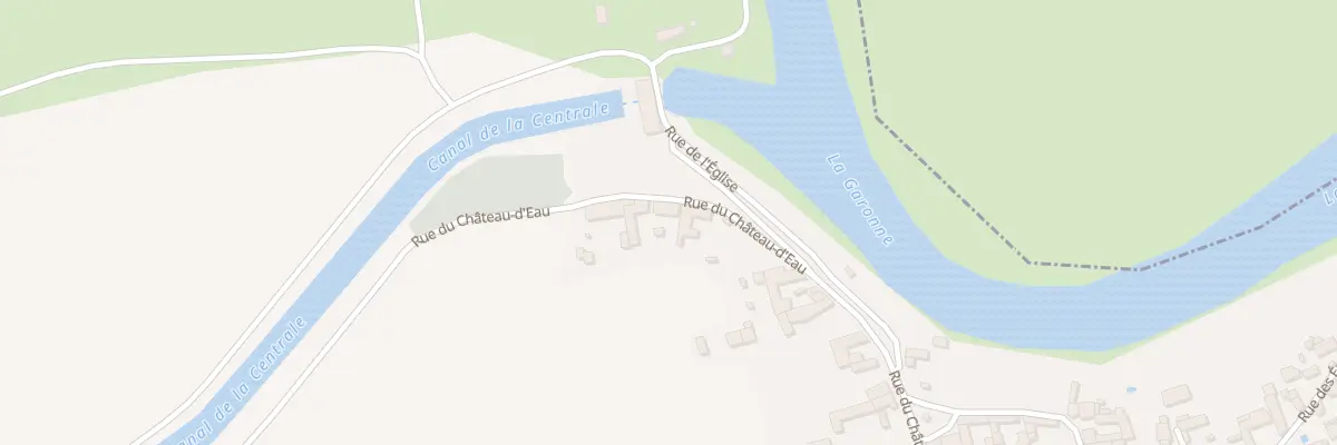 Plan du 32 Rue du Chateau d’Eau à Pointis-de-Rivière