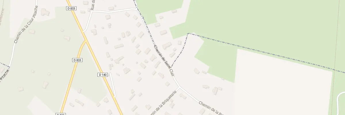 Plan du 20 Che de Saint Clair à Bernay