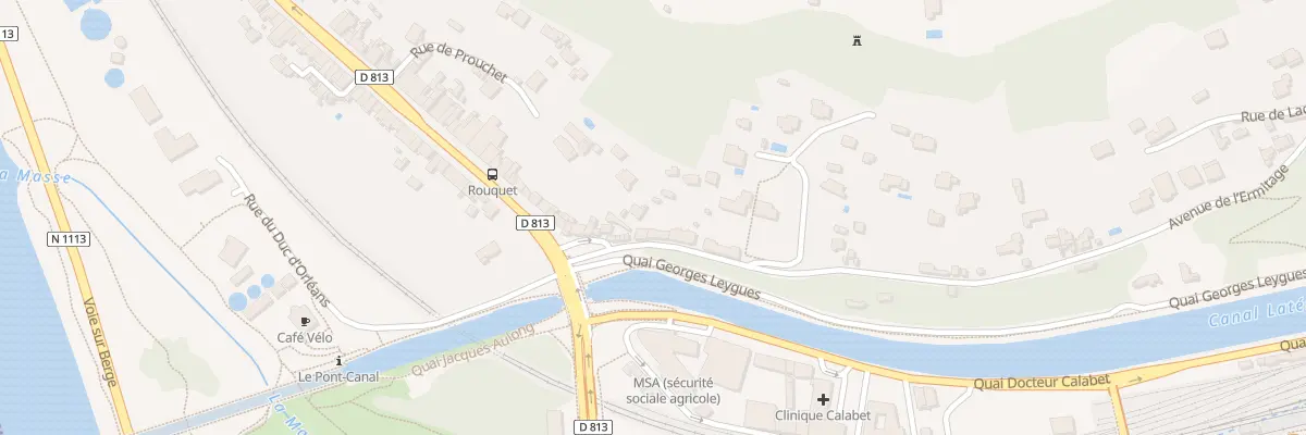 Plan du 7 Av de l’Ermitage à Agen