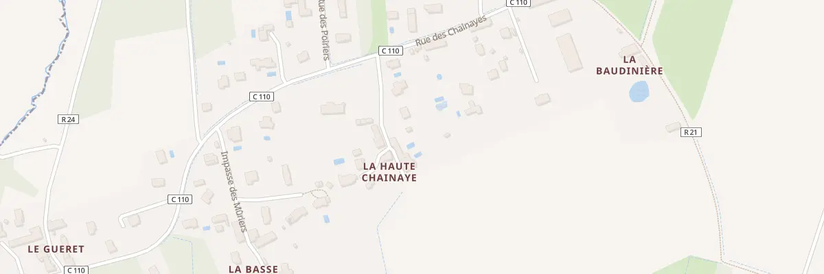 Plan du 7 Imp Sapins à La Membrolle-sur-Choisille