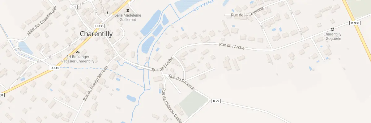 Plan du 17 Rue de l’Arche à Charentilly